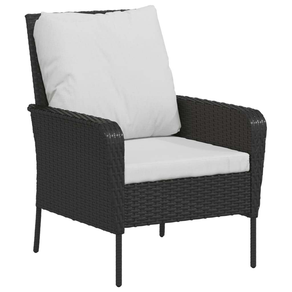 Tuinstoel Met Voetenbank Poly Rattan